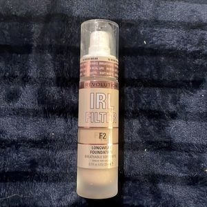 Makeup Revolution IRL filter foundation 0.7 fl. oz on F2